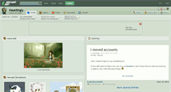 Desktop Screenshot of hauntingly.deviantart.com