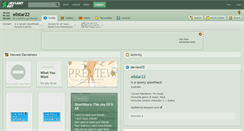 Desktop Screenshot of ellstar22.deviantart.com