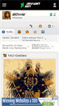 Mobile Screenshot of akhwar.deviantart.com