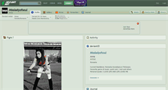 Desktop Screenshot of missladyofsoul.deviantart.com