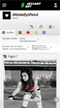 Mobile Screenshot of missladyofsoul.deviantart.com