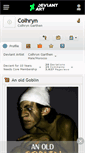 Mobile Screenshot of colhryn.deviantart.com