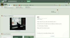 Desktop Screenshot of bilight.deviantart.com