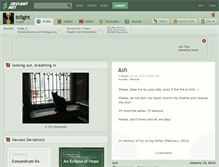 Tablet Screenshot of bilight.deviantart.com