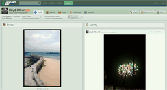 Desktop Screenshot of lloyd-oliver.deviantart.com