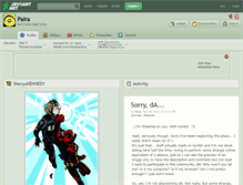 Tablet Screenshot of paira.deviantart.com