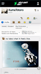 Mobile Screenshot of kumatotoro.deviantart.com