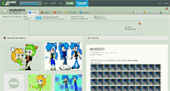 Desktop Screenshot of amyredd10.deviantart.com