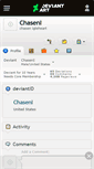 Mobile Screenshot of chaseni.deviantart.com