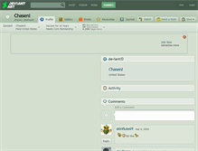 Tablet Screenshot of chaseni.deviantart.com