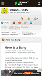 Mobile Screenshot of holland---1945.deviantart.com