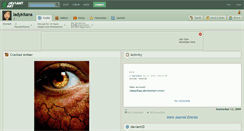 Desktop Screenshot of ladykitana.deviantart.com