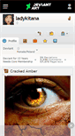 Mobile Screenshot of ladykitana.deviantart.com