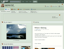 Tablet Screenshot of napolean-hell.deviantart.com