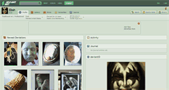 Desktop Screenshot of ebsh.deviantart.com