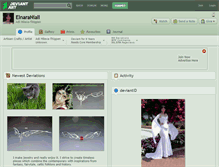 Tablet Screenshot of elnaraniall.deviantart.com