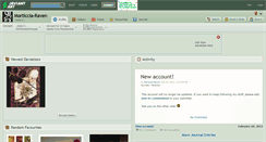 Desktop Screenshot of morticcia-raven.deviantart.com