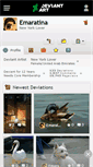 Mobile Screenshot of emaratina.deviantart.com