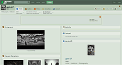 Desktop Screenshot of gem-67.deviantart.com