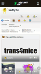 Mobile Screenshot of lautiy14.deviantart.com