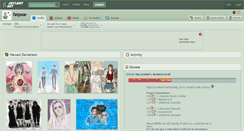 Desktop Screenshot of fatpear.deviantart.com