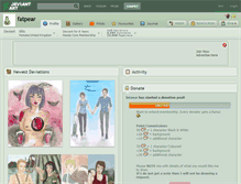 Tablet Screenshot of fatpear.deviantart.com