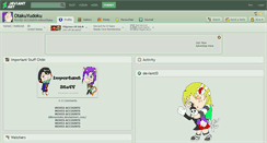 Desktop Screenshot of otakuyudoku.deviantart.com