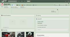 Desktop Screenshot of dream-tales.deviantart.com