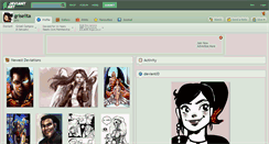 Desktop Screenshot of griselita.deviantart.com