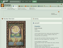 Tablet Screenshot of dreamlyn.deviantart.com