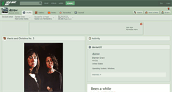 Desktop Screenshot of dcrow.deviantart.com