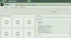 Desktop Screenshot of eroticties.deviantart.com