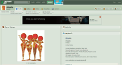 Desktop Screenshot of aissata.deviantart.com