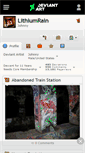 Mobile Screenshot of lithiumrain.deviantart.com