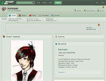 Tablet Screenshot of kuronyan.deviantart.com