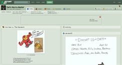 Desktop Screenshot of dark-necro-master.deviantart.com