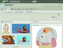 Tablet Screenshot of guihercharly.deviantart.com