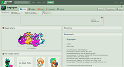 Desktop Screenshot of dragonpaw.deviantart.com