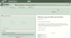 Desktop Screenshot of kiwirose.deviantart.com