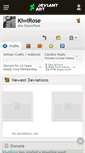 Mobile Screenshot of kiwirose.deviantart.com