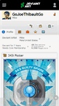 Mobile Screenshot of gojoethibaultgo.deviantart.com
