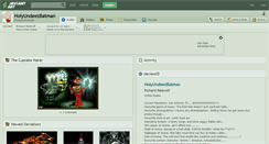 Desktop Screenshot of holyundeezbatman.deviantart.com