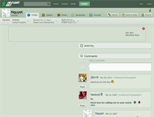 Tablet Screenshot of nquyet.deviantart.com