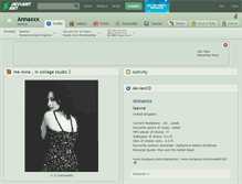 Tablet Screenshot of annaxxx.deviantart.com