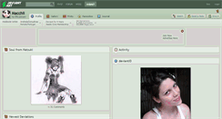 Desktop Screenshot of macchii.deviantart.com