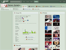 Tablet Screenshot of demon--domain.deviantart.com