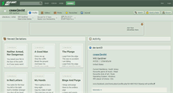 Desktop Screenshot of cease2exist.deviantart.com