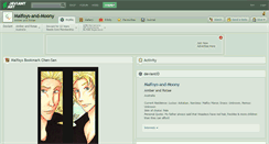 Desktop Screenshot of malfoys-and-moony.deviantart.com