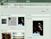 Tablet Screenshot of n4r-c0m.deviantart.com