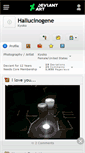 Mobile Screenshot of hallucinogene.deviantart.com
